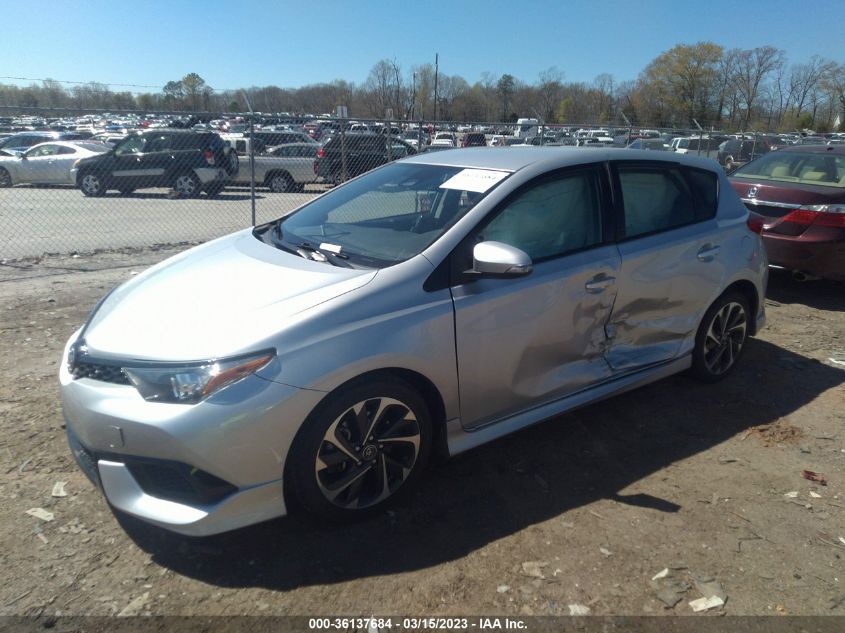 2018 TOYOTA COROLLA IM - JTNKARJE0JJ571547
