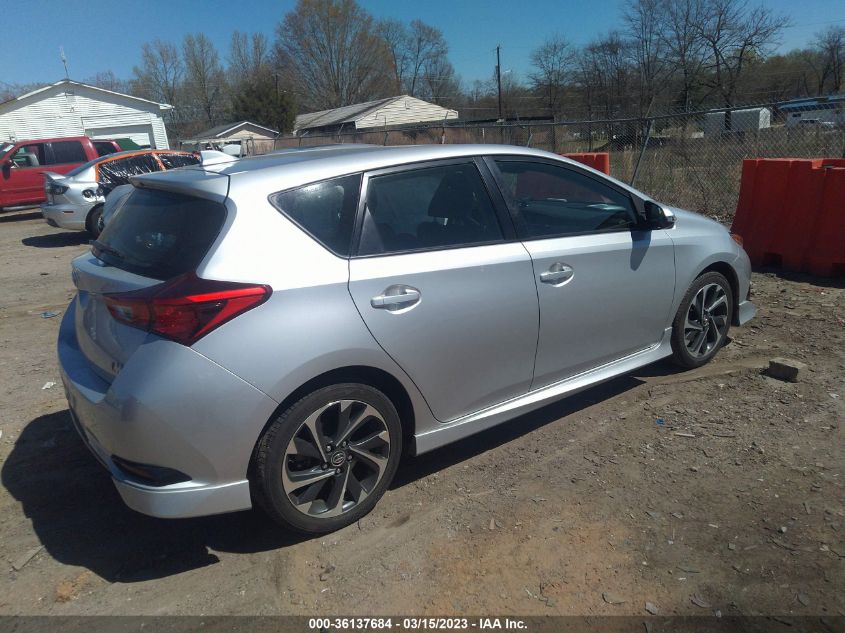 2018 TOYOTA COROLLA IM - JTNKARJE0JJ571547