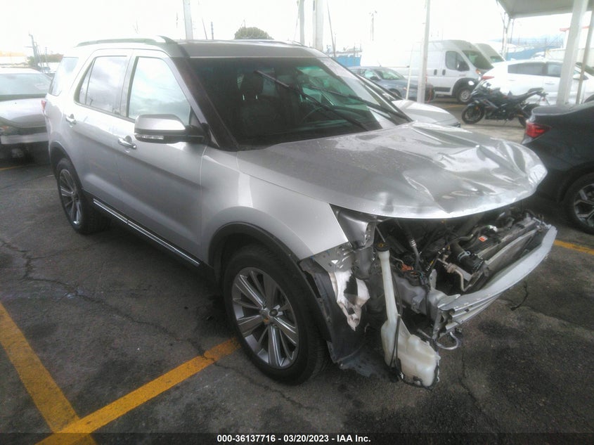 VIN 1FM5K7F8XJGA37860 2018 FORD EXPLORER LIMITED