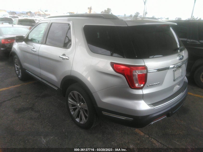 VIN 1FM5K7F8XJGA37860 2018 FORD EXPLORER LIMITED
