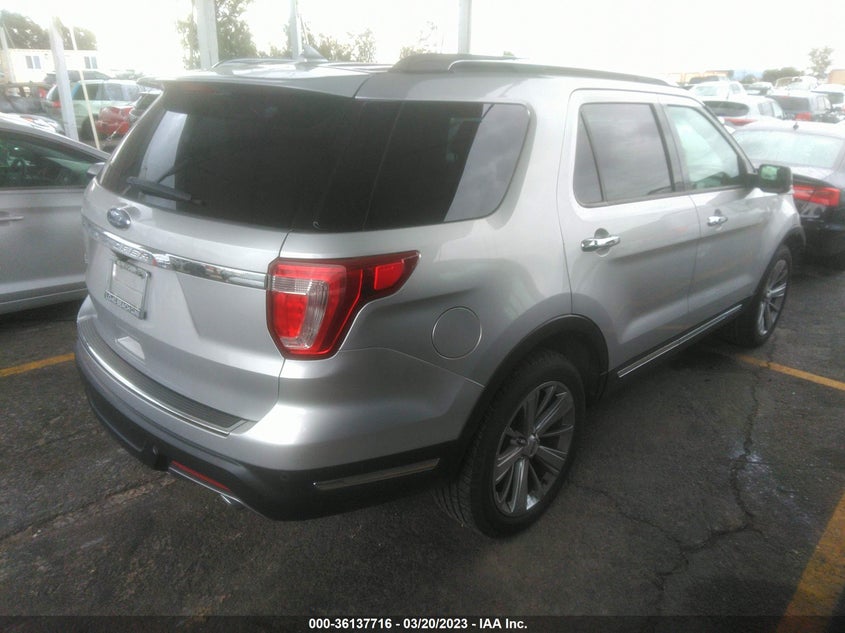 VIN 1FM5K7F8XJGA37860 2018 FORD EXPLORER LIMITED