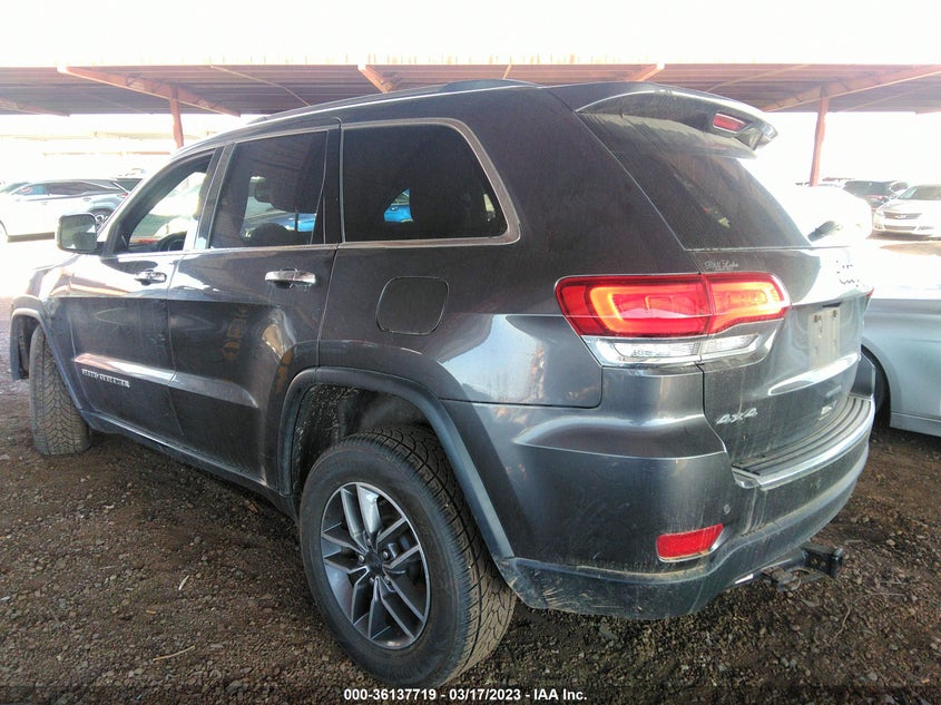 VIN 1C4RJFBG3LC262812 2020 JEEP GRAND CHEROKEE LIMITED