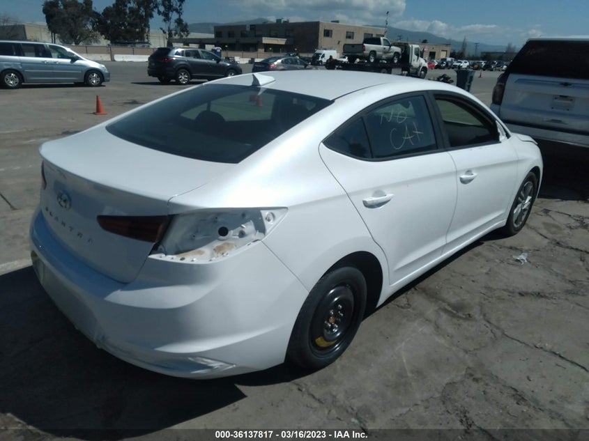 VIN 5NPD84LF9LH548751 2020 HYUNDAI ELANTRA SEL