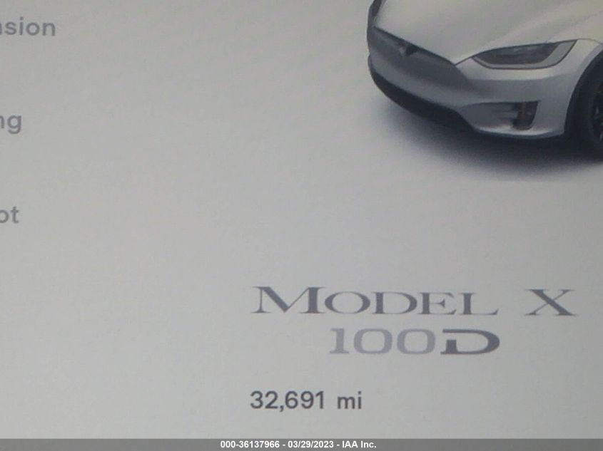 2018 TESLA MODEL X 75D/100D/P100D - 5YJXCBE20JF136790