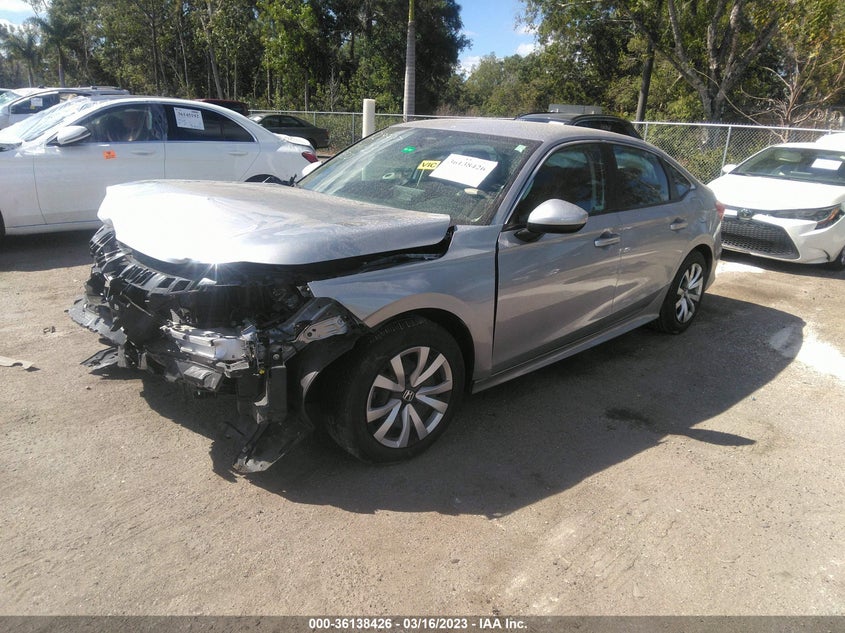 VIN 2HGFE2F20NH529937 2022 HONDA CIVIC SEDAN LX