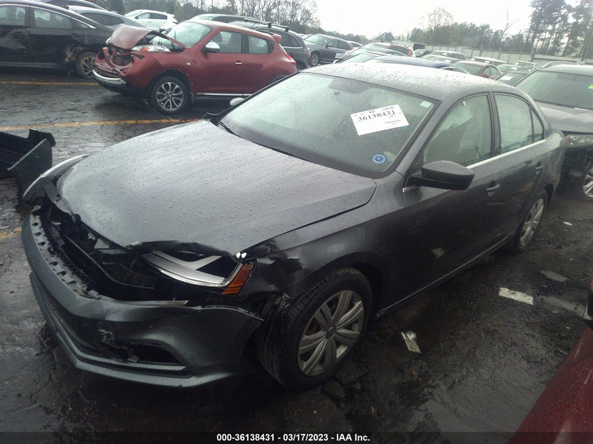 VIN 3VW2B7AJ9HM392811 2017 VOLKSWAGEN JETTA 1.4T S