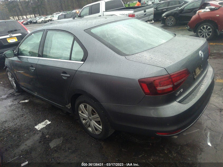 VIN 3VW2B7AJ9HM392811 2017 VOLKSWAGEN JETTA 1.4T S