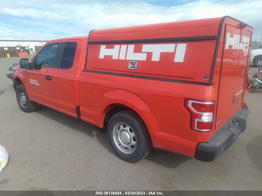 VIN 1FTEX1EP1KKD07682 2019 FORD F-150 XL