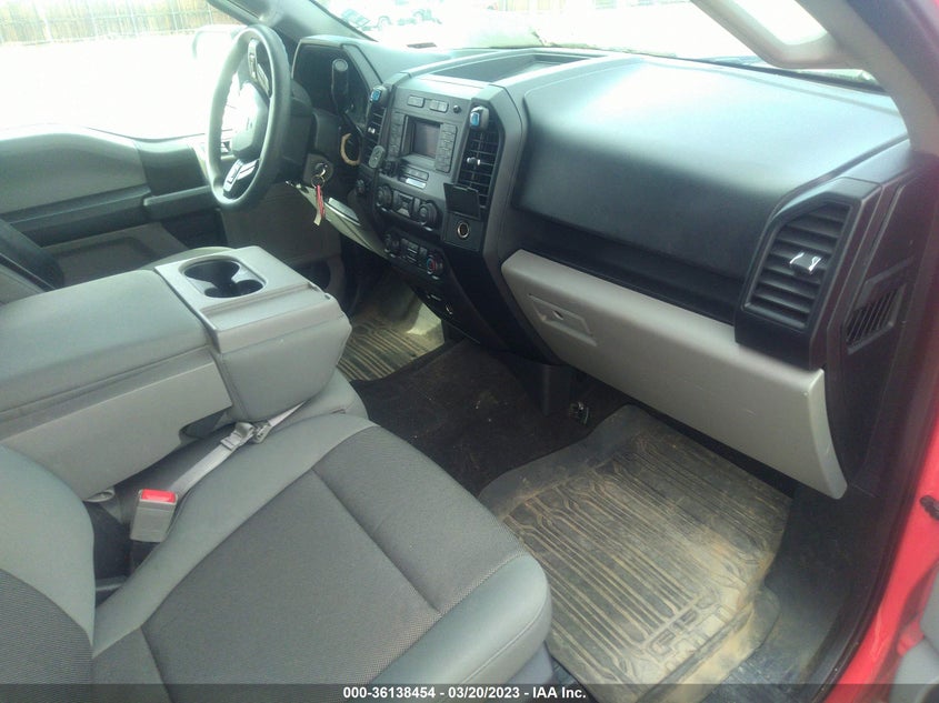 VIN 1FTEX1EP1KKD07682 2019 FORD F-150 XL