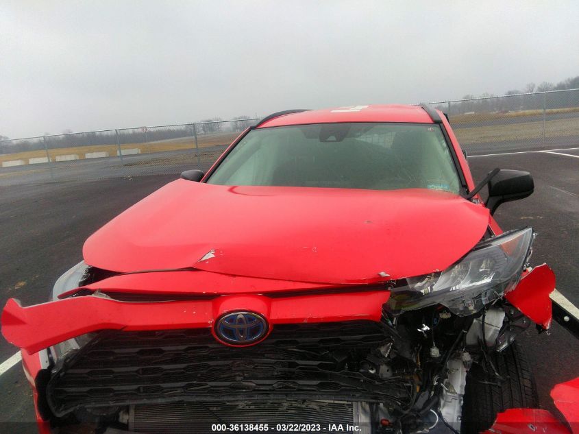 2021 TOYOTA RAV4 HYBRID LE - 4T3L6RFV5MU013623