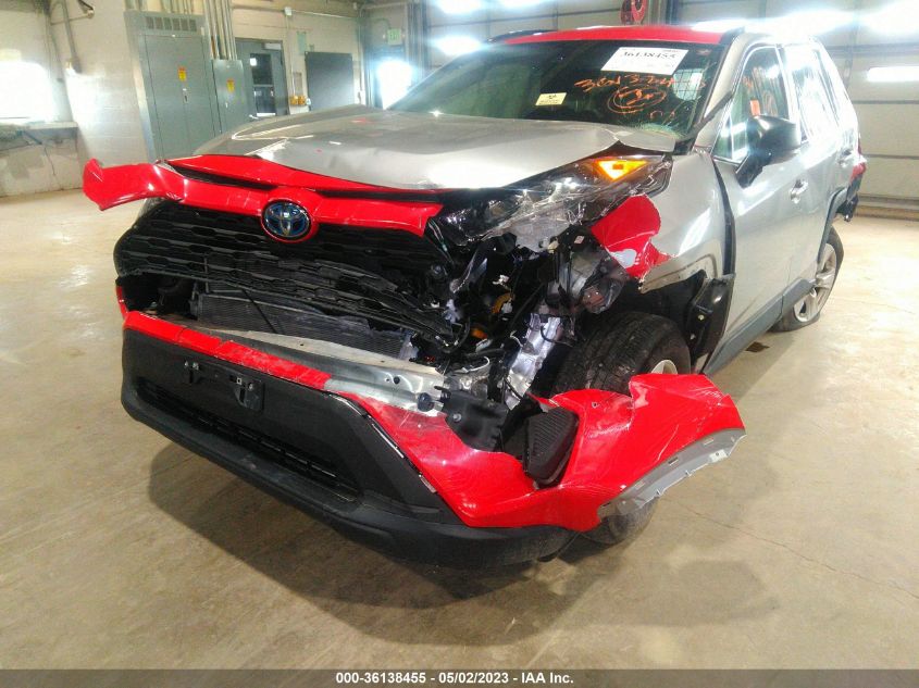 2021 TOYOTA RAV4 HYBRID LE - 4T3L6RFV5MU013623