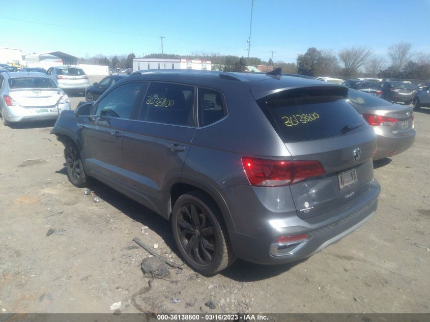 2022 VOLKSWAGEN TAOS SE - 3VVLX7B20NM045560