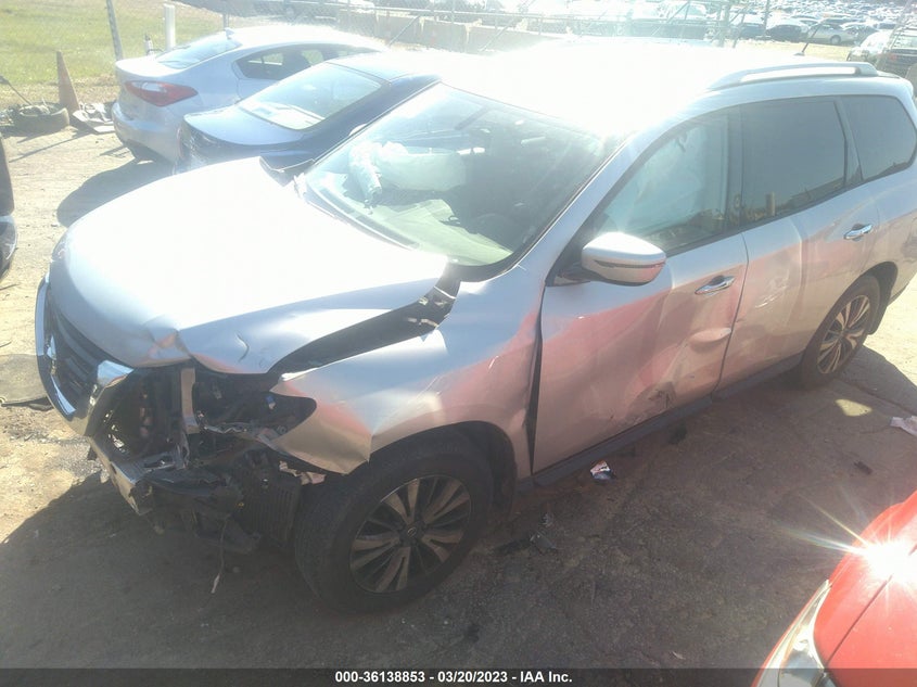 VIN 5N1DR2MM1HC607241 2017 NISSAN PATHFINDER SV