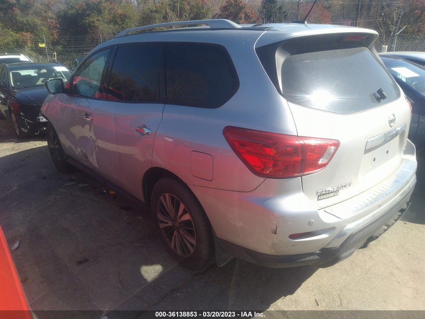 VIN 5N1DR2MM1HC607241 2017 NISSAN PATHFINDER SV
