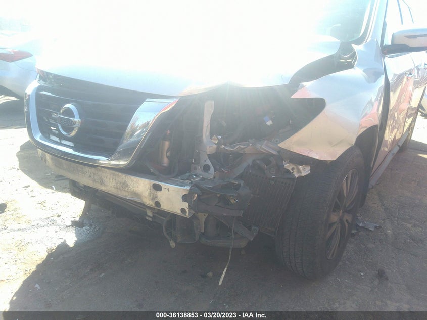 VIN 5N1DR2MM1HC607241 2017 NISSAN PATHFINDER SV