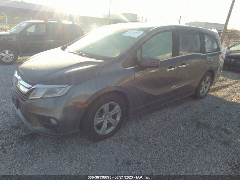 VIN 5FNRL6H55JB073921 2018 HONDA ODYSSEY EX