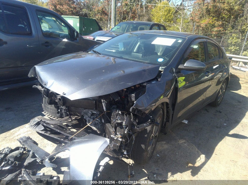 VIN 3KPF24AD7ME395000 2021 KIA FORTE LXS