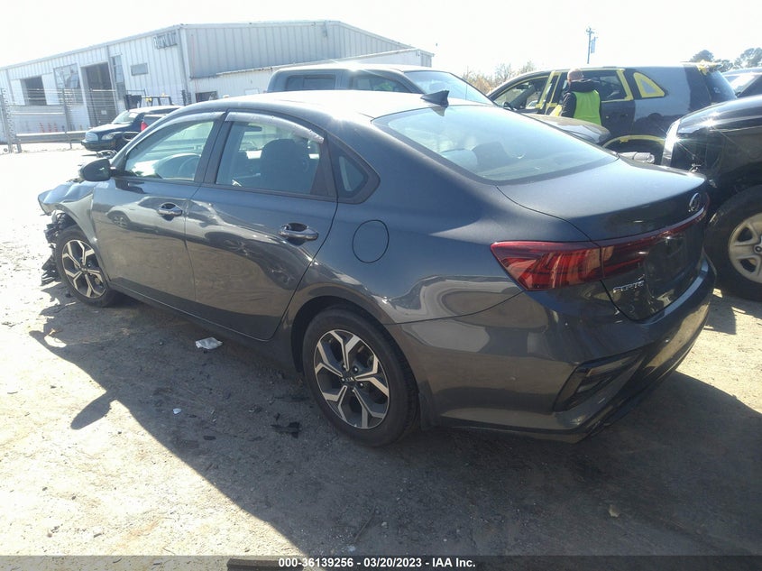 VIN 3KPF24AD7ME395000 2021 KIA FORTE LXS