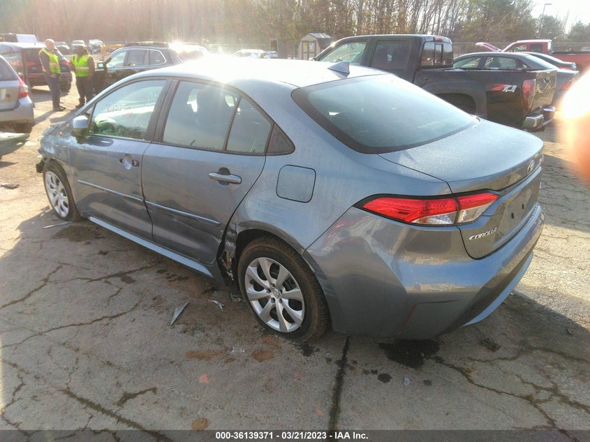 VIN 5YFEPRAE9LP053726 2020 TOYOTA COROLLA LE