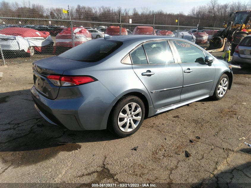 VIN 5YFEPRAE9LP053726 2020 TOYOTA COROLLA LE