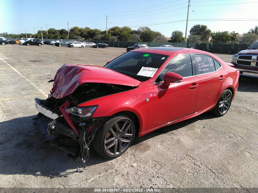VIN JTHBA1D20J5079552 2018 LEXUS IS IS 300