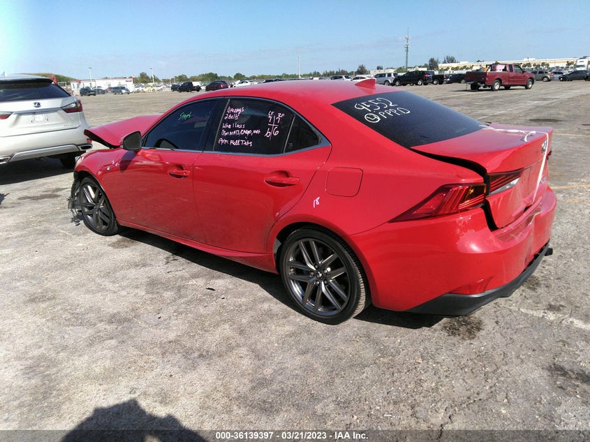 VIN JTHBA1D20J5079552 2018 LEXUS IS IS 300