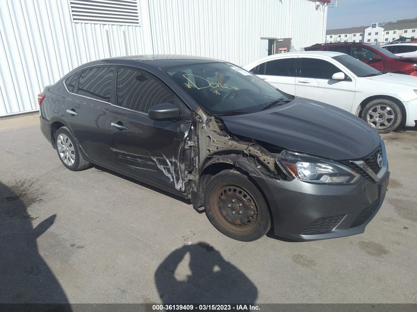 VIN 3N1AB7AP7HL657866 2017 NISSAN SENTRA SV