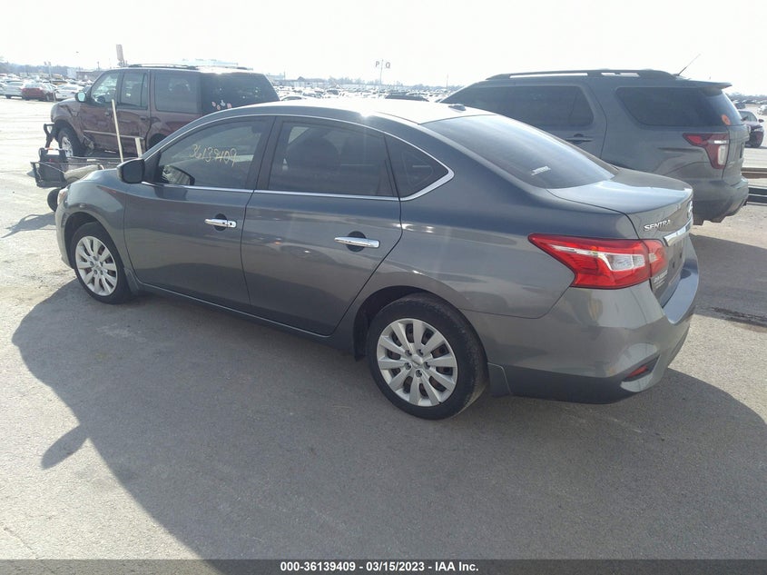 VIN 3N1AB7AP7HL657866 2017 NISSAN SENTRA SV