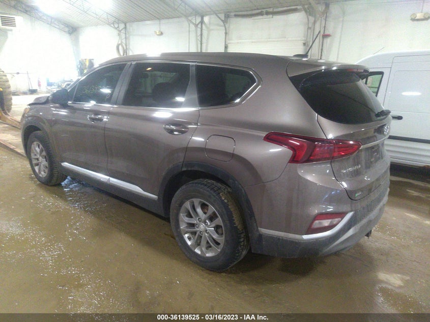 VIN 5NMS2CAD1KH097928 2019 HYUNDAI SANTA FE SE