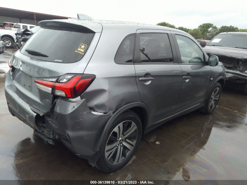 2021 MITSUBISHI OUTLANDER SPORT ES/SE/LE/BE - JA4ARUAU8MU035736