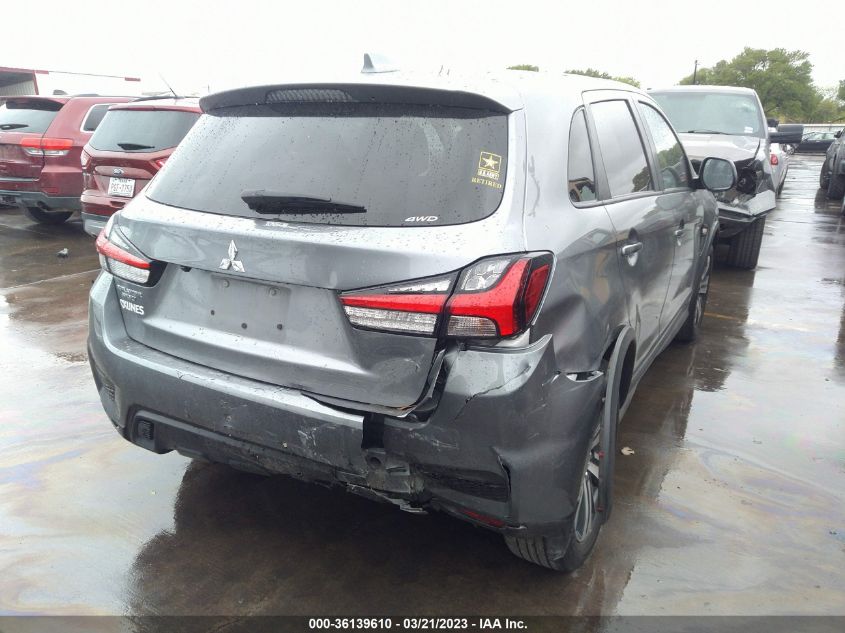 2021 MITSUBISHI OUTLANDER SPORT ES/SE/LE/BE - JA4ARUAU8MU035736