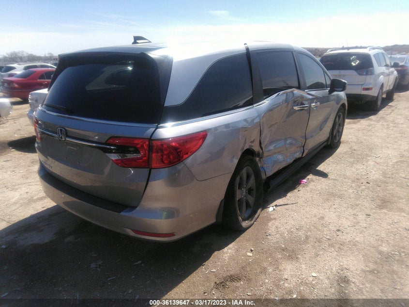 VIN 5FNRL6H52NB030983 2022 HONDA ODYSSEY EX