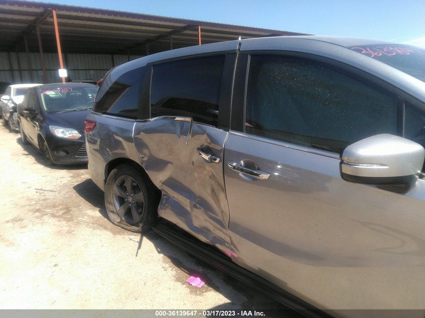 VIN 5FNRL6H52NB030983 2022 HONDA ODYSSEY EX