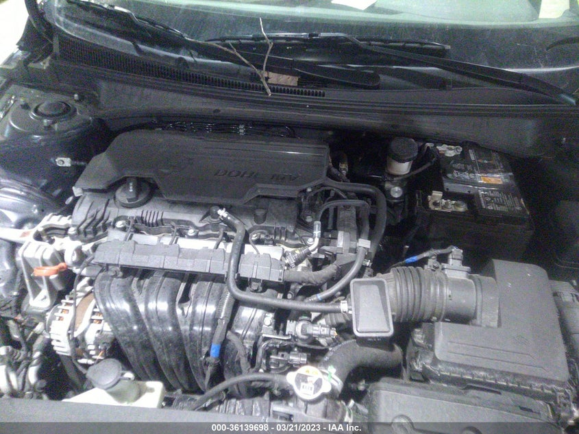 VIN 5NPLN4AG9NH057406 2022 HYUNDAI ELANTRA SEL