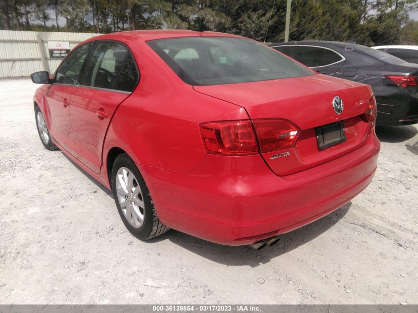 2014 VOLKSWAGEN JETTA SEDAN SE W/CONNECTIVITY 3VWD17AJ5EM238796