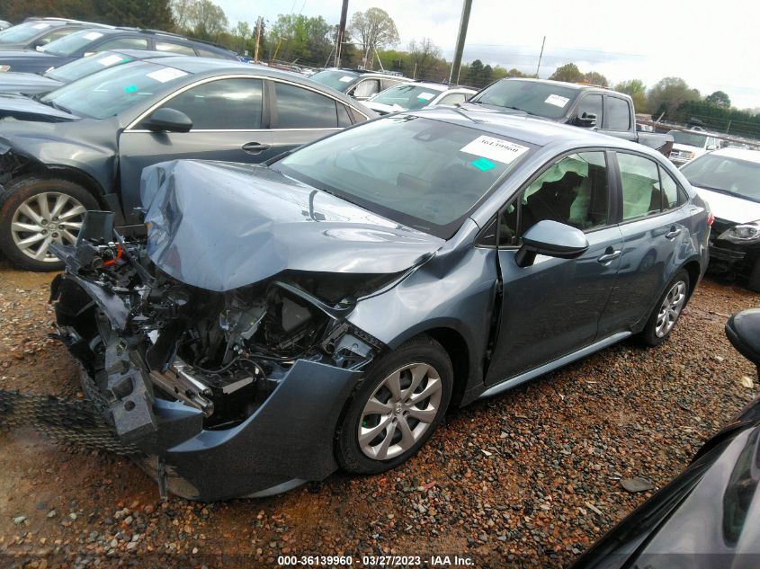 2022 TOYOTA COROLLA LE - JTDEPMAE3N3014693