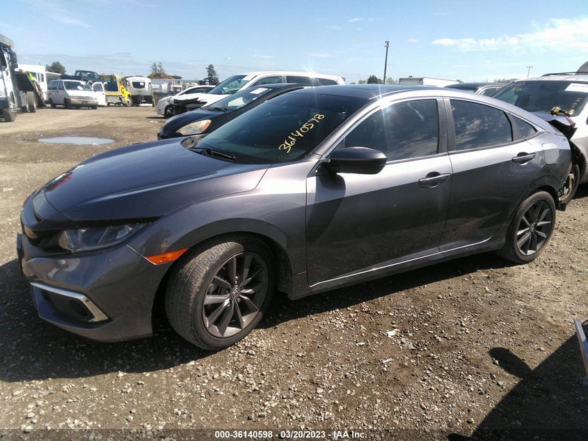 VIN 19XFC1F39LE210908 2020 HONDA CIVIC SEDAN EX