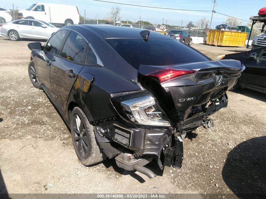 VIN 19XFC1F39LE210908 2020 HONDA CIVIC SEDAN EX