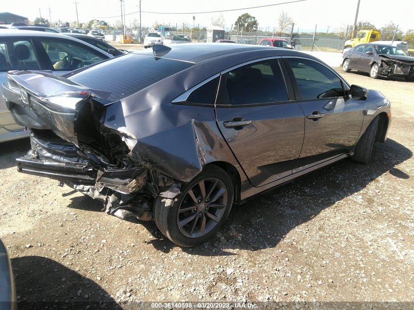 VIN 19XFC1F39LE210908 2020 HONDA CIVIC SEDAN EX