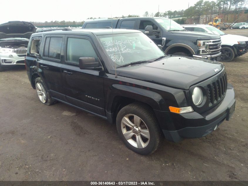 2015 JEEP PATRIOT LATITUDE - 1C4NJRFB3FD244923