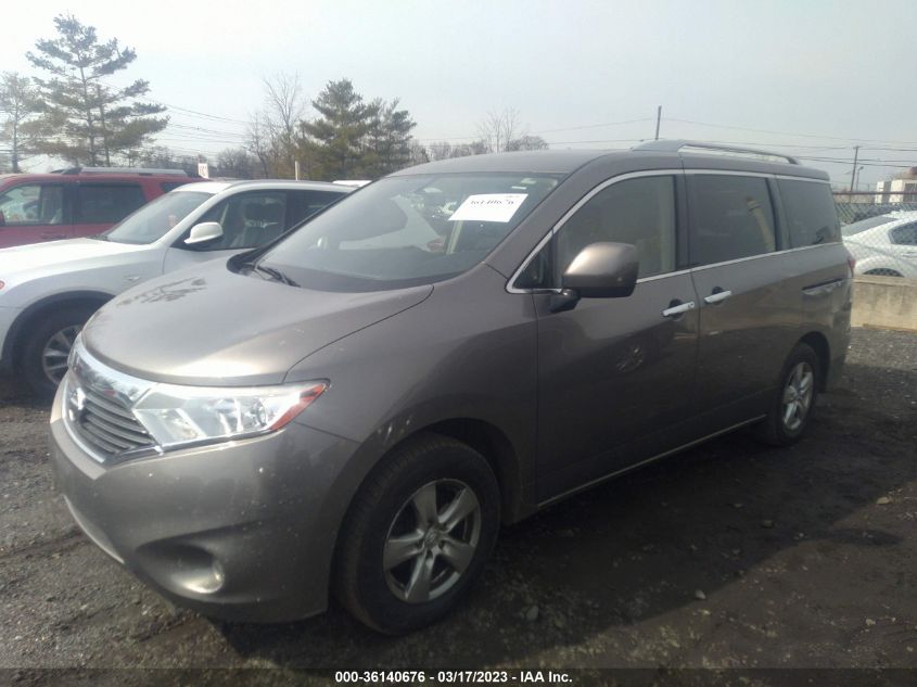 2016 NISSAN QUEST SV/S/PLATINUM/SL - JN8AE2KP1G9150527