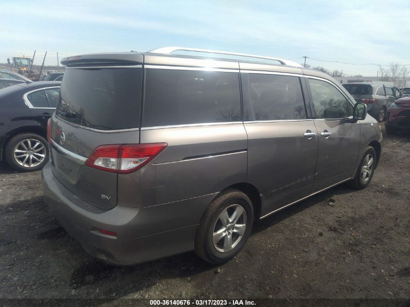 2016 NISSAN QUEST SV/S/PLATINUM/SL - JN8AE2KP1G9150527
