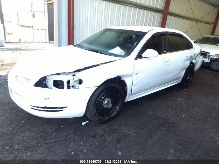 2016 CHEVROLET IMPALA LIMITED POLICE POLICE - 2G1WD5E34G1137335