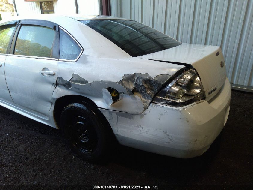 2016 CHEVROLET IMPALA LIMITED POLICE POLICE - 2G1WD5E34G1137335