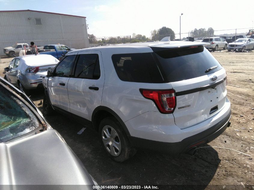 2016 FORD UTILITY POLICE 1FM5K8ARXGGD17406