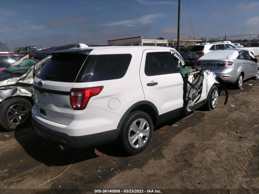 2016 FORD UTILITY POLICE 1FM5K8ARXGGD17406