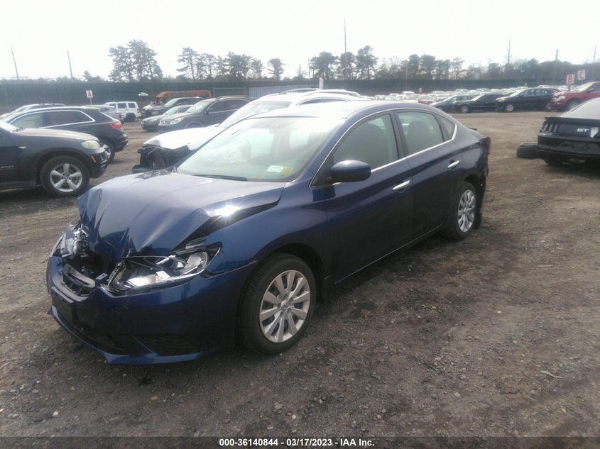 VIN 3N1AB7AP7KY337134 2019 NISSAN SENTRA S