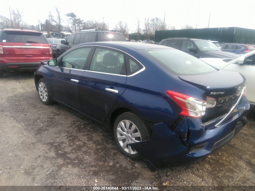 VIN 3N1AB7AP7KY337134 2019 NISSAN SENTRA S