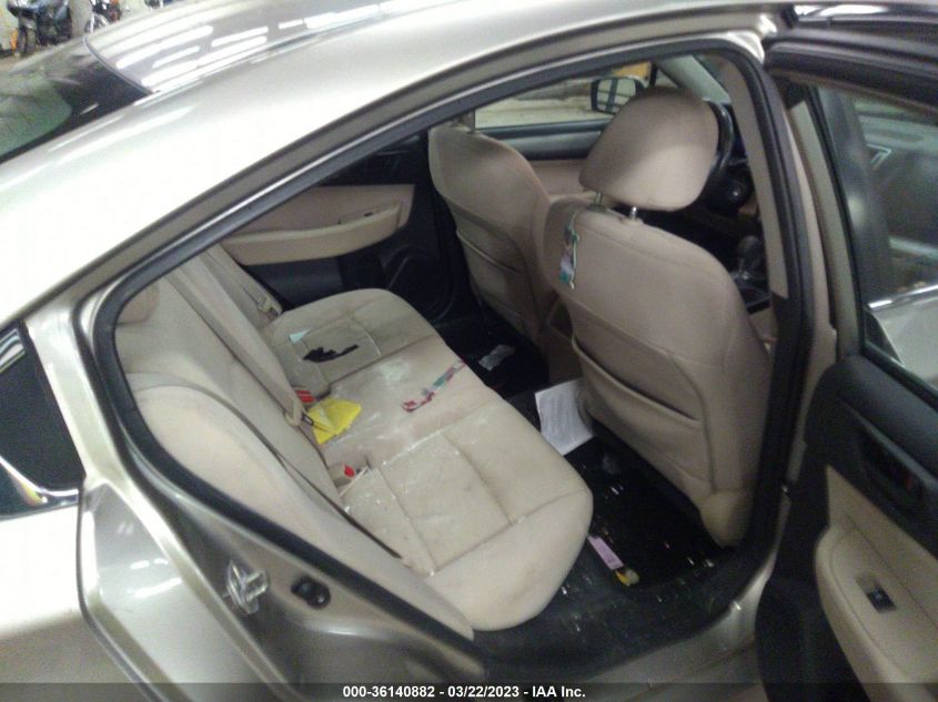 2015 SUBARU LEGACY 2.5I - 4S3BNAA6XF3019858