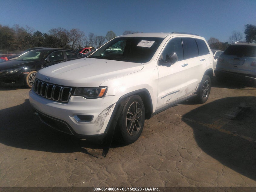 VIN 1C4RJEBG5HC770572 2017 JEEP GRAND CHEROKEE LIMITED